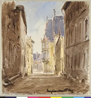 Mayence Print by James Moore, 1849