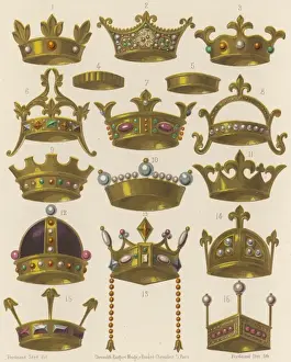 Medieval History Images Prints: Medieval Crowns