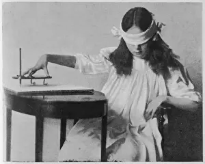 Mediumship Print: Blindfolded Spirit Writing Demonstration