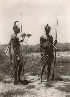 Two members of the Lango Tribe of Uganda Two members of the Lango Tribe of Uganda