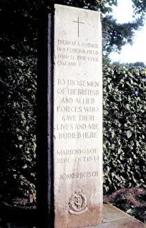 Memorial to British and Allied Forces, Jonkerbos Memorial to British and Allied Forces, Jonkerbos