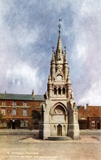 Memorial Fountain, Stratford-on-Avon, Warwickshire Memorial Fountain, Stratford-on-Avon, Warwickshire