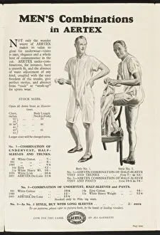 1920s Fashion Trends Prints: Mens Combinations