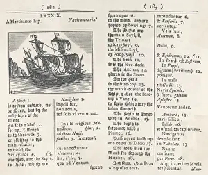 Navigation Tools Prints: A Merchants Ship