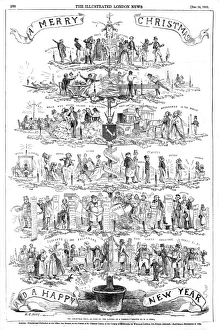 A Merry Christmas and a Happy New Year by H. G. Hine A Merry Christmas and a Happy New Year by H. G. Hine