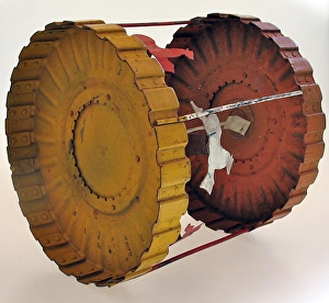 Merry-go-round made from Lewis Gun magazines Merry-go-round made from Lewis Gun magazines