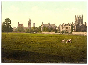 Merton and Christ Church College, Oxford, England Merton and Christ Church College, Oxford, England