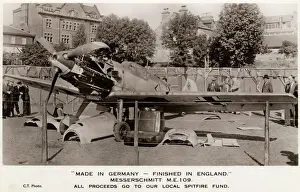 WWII Aviation History Prints: Messerschmitt M. E. 109