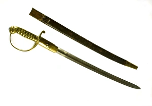 Metropolitan Police sword and scabbard Metropolitan Police sword and scabbard