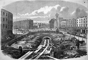 The Metropolitan Underground, works in progress The Metropolitan Underground, works in progress