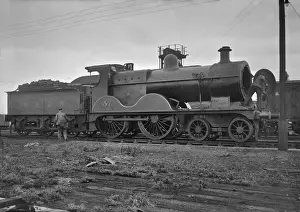 Vintage Rail Transport Prints: M&GN steam engine