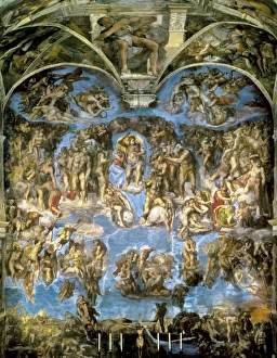 Michelangelo (1475-1564). Sistine Chapel. The Michelangelo (1475-1564). Sistine Chapel. The