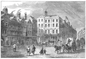 Middle Row, Holborn Print: Pre-Demolition Scene 1868
