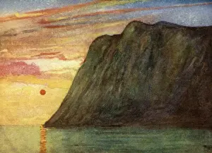 Northern Lights Landscape Prints: The Midnight Sun