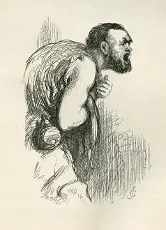 A Midsummer Night's Dream - Bottom Print, 1862