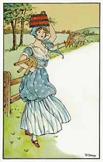 Milkmaid Art Prints: Milkmaid