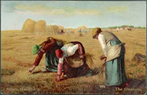 Jean Francois Millet Prints: Millet Gleaners Print - Harvest Scene