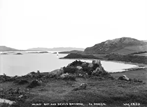 Irish Coastal Views Prints: Milroy Bay and Devils Backbone, Co. Donegal