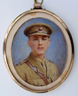 Miniature - Lieutenant of the Durham Light Infantry Miniature - Lieutenant of the Durham Light Infantry