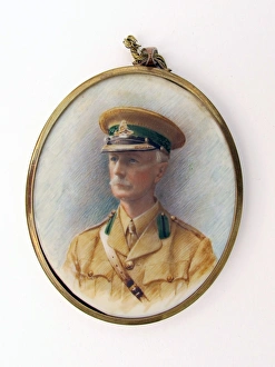 Miniature of a Staff Officer of the Royal Artillery, WW1 Miniature of a Staff Officer of the Royal Artillery, WW1