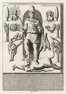 Roman Mythology Prints: MITHRAS