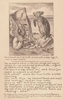 Mock Turtle Print, 1910
