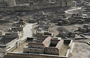 Model of the city of Jerusalem. Israel Model of the city of Jerusalem. Israel