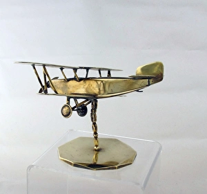 Model of a Fairey Fox Mark IA biplane, c 1926 Model of a Fairey Fox Mark IA biplane, c 1926