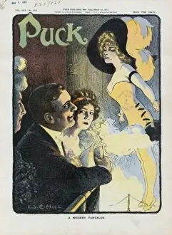 Puck Magazine Art Prints: A modern tantalus