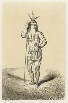 Native American Culture Prints: Mohave Warrior