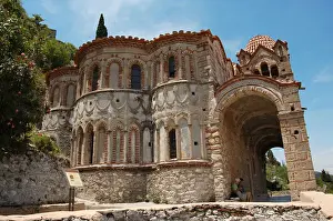 Byzantine Art - Monastery of Pantanassa Print, Greece, 1428