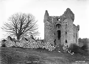 Derelict Irish Castles Prints: Monea Castle