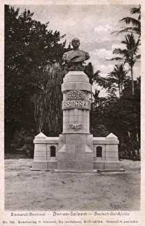 Monument to Bismarck, Dar-es-Salaam, East Africa Monument to Bismarck, Dar-es-Salaam, East Africa