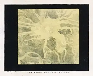Moon Surface Features Prints: Moon - Kepler