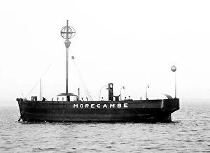 Morecambe Collection: Morecambe Bay Lightship, Victorian period