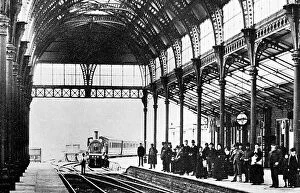 Morecambe Collection: Morecambe Promenade Railway Station, Victorian period