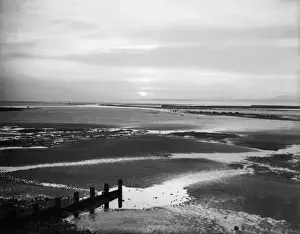 Lancashire Seaside Resort Prints: Morecambe Sunset