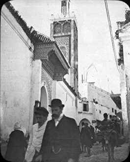 Morocco, North Africa - Street In Tangiers Morocco, North Africa - Street In Tangiers