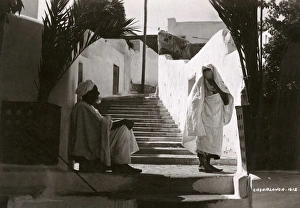 Morocco, North West Africa - Street Scene, Casablanca Morocco, North West Africa - Street Scene, Casablanca