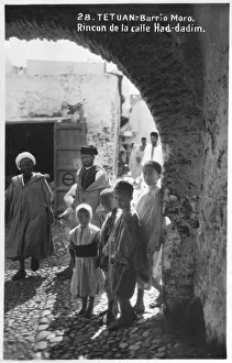 Morocco - Tetuan - The Moorish Quarter Morocco - Tetuan - The Moorish Quarter