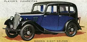 1936 Morris Eight Popular Saloon Print