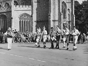 Print of Morris Dance in Thaxted, Essex