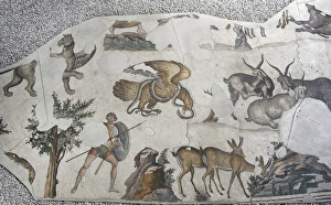 Mosaic of the Great Palace Mosaic Museum. Istanbul Mosaic of the Great Palace Mosaic Museum. Istanbul