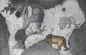 Mosaic of the Great Palace Mosaic Museum. Istanbul Mosaic of the Great Palace Mosaic Museum. Istanbul