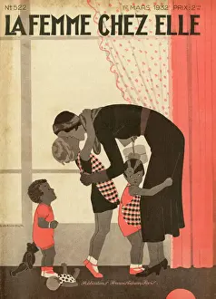 Vintage Family Moments Prints: Mother of Three