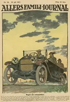 Historical Motoring Scene Prints: A Motor Outing