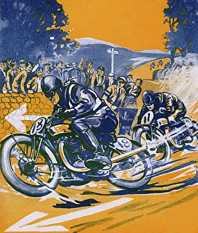 Motorbike racing - Tourist Trophy Race Motorbike racing - Tourist Trophy Race