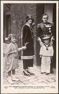 Marquess Of Milford Haven Prints: Mountbatten / Battenberg