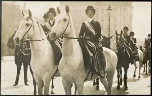 Mounted Demonstration Print circa 1910