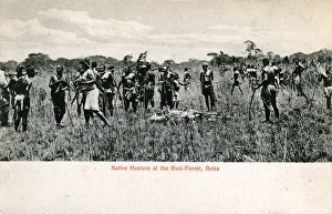 Mozambique - Native Hunters, Buzi-Forest Mozambique - Native Hunters, Buzi-Forest